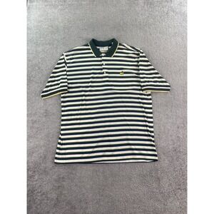 Augusta National Golf Shop Shirt Mens Extra Large White Green Striped Masters